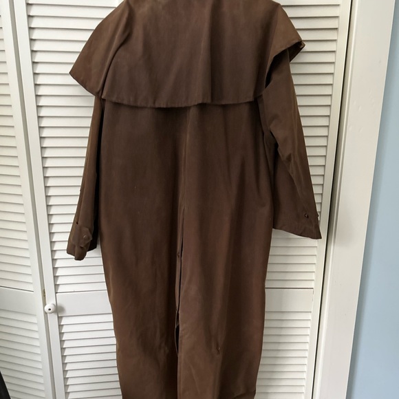 Vintage Men’s Australian Outback Collection Oil Skin Duster & Cowboy Hat - Picture 3 of 16